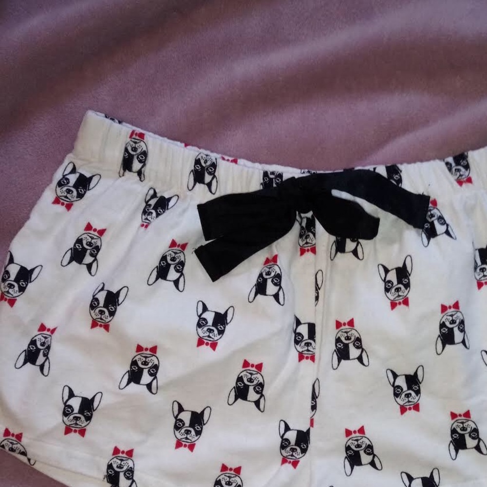 Forever 21 French Bulldog sleep shorts
